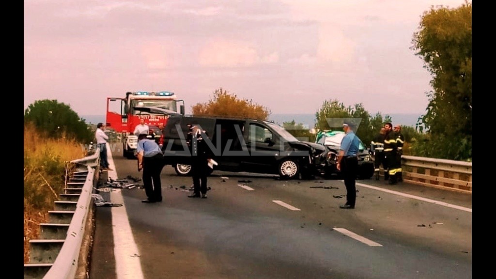 canale 7 tv incidente sulla statale 16 muore il dott potito